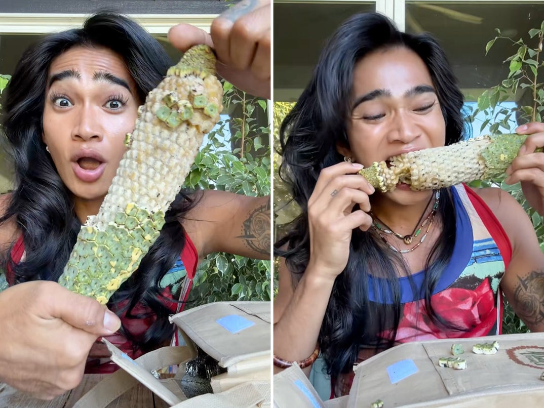 Social media star Bretman Rock is loved and admired for his humor, confidence and authenticity ... This week he blasted his 18+ million TikTok followers with a daring chow-down: Eating a monstera fruit 