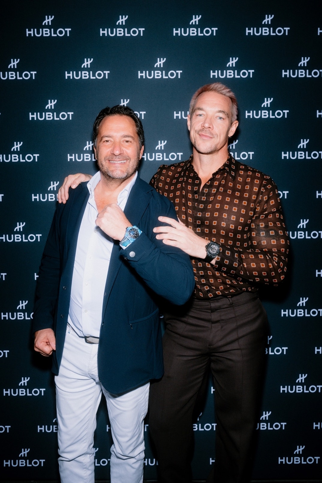 Diplo and Julien Tornare