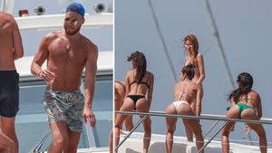 Blake Griffin & Chandler Parsons Throw Twerk Party On Ibiza Yacht!