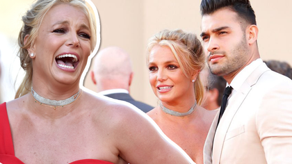 Britney Spears stepped out with her boyfriend for their first high-profile public outing in a long time, and it was for a fitting occasion -- the premiere of 