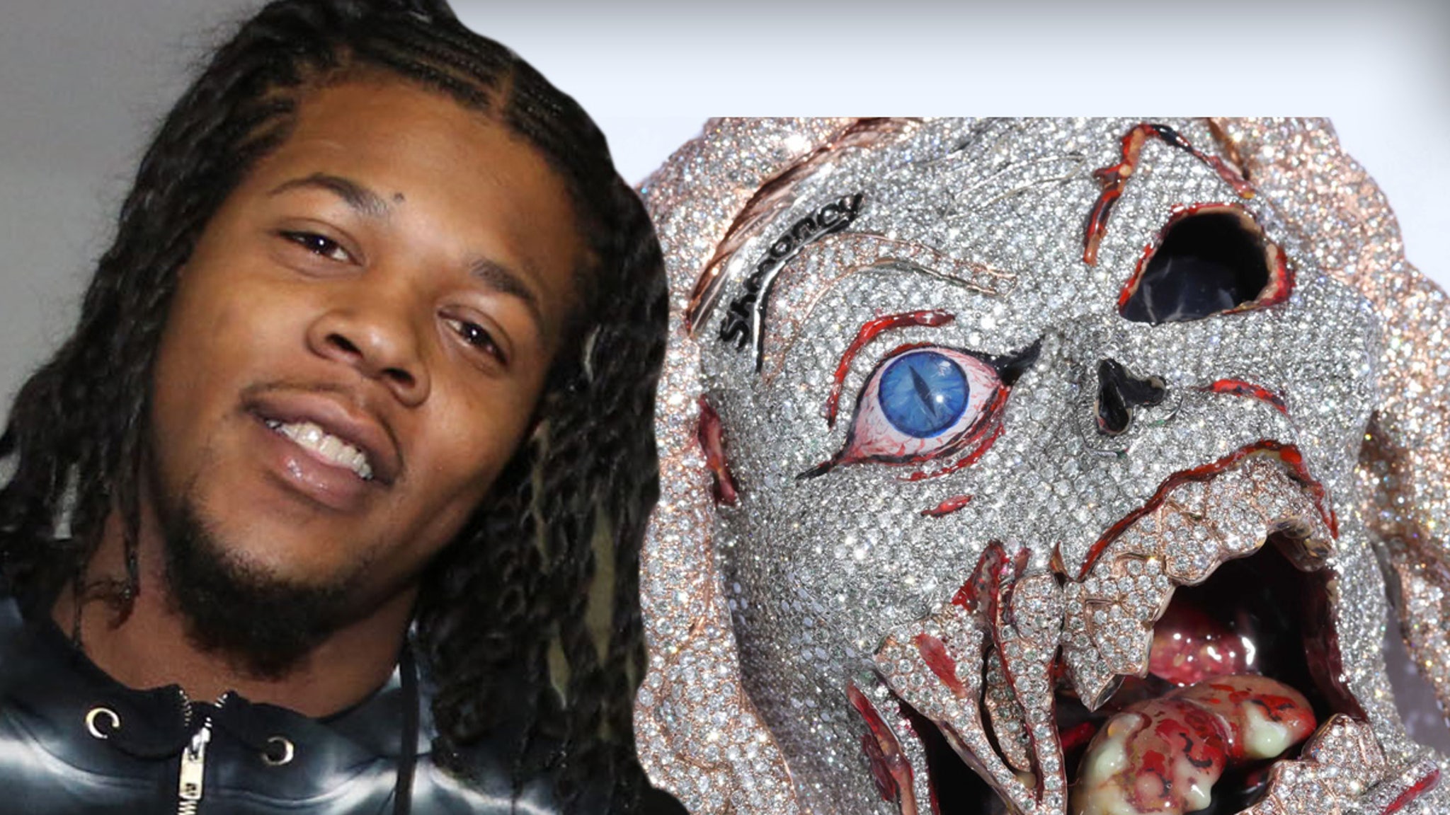 Rowdy Rebel Blinging straight from prison, buy a $ 100,000 chain of demons