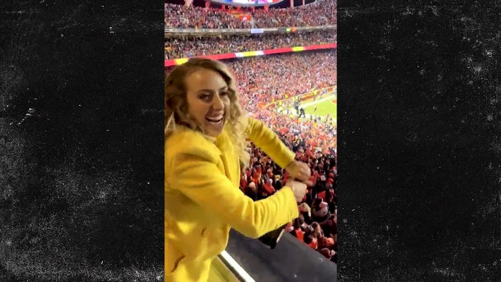 Patrick Mahomes' Fiancée Says She's Being 'Attacked' After Champagne  Celebration