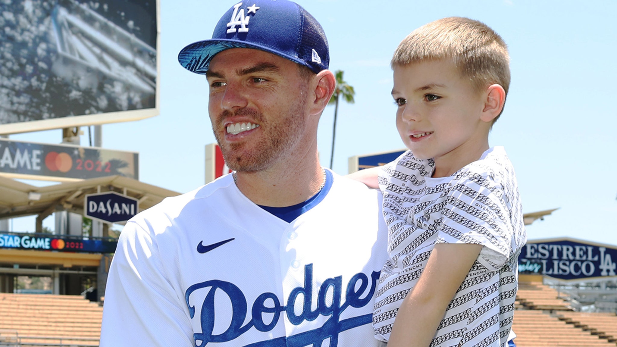 Freddie Freeman Tears Up During First Game Back From Son's Health Scare