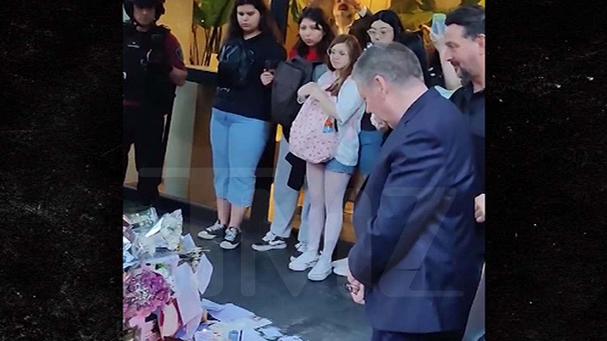 Liam Payne’s Dad Joins Fans for Moment of Silence Outside Hotel