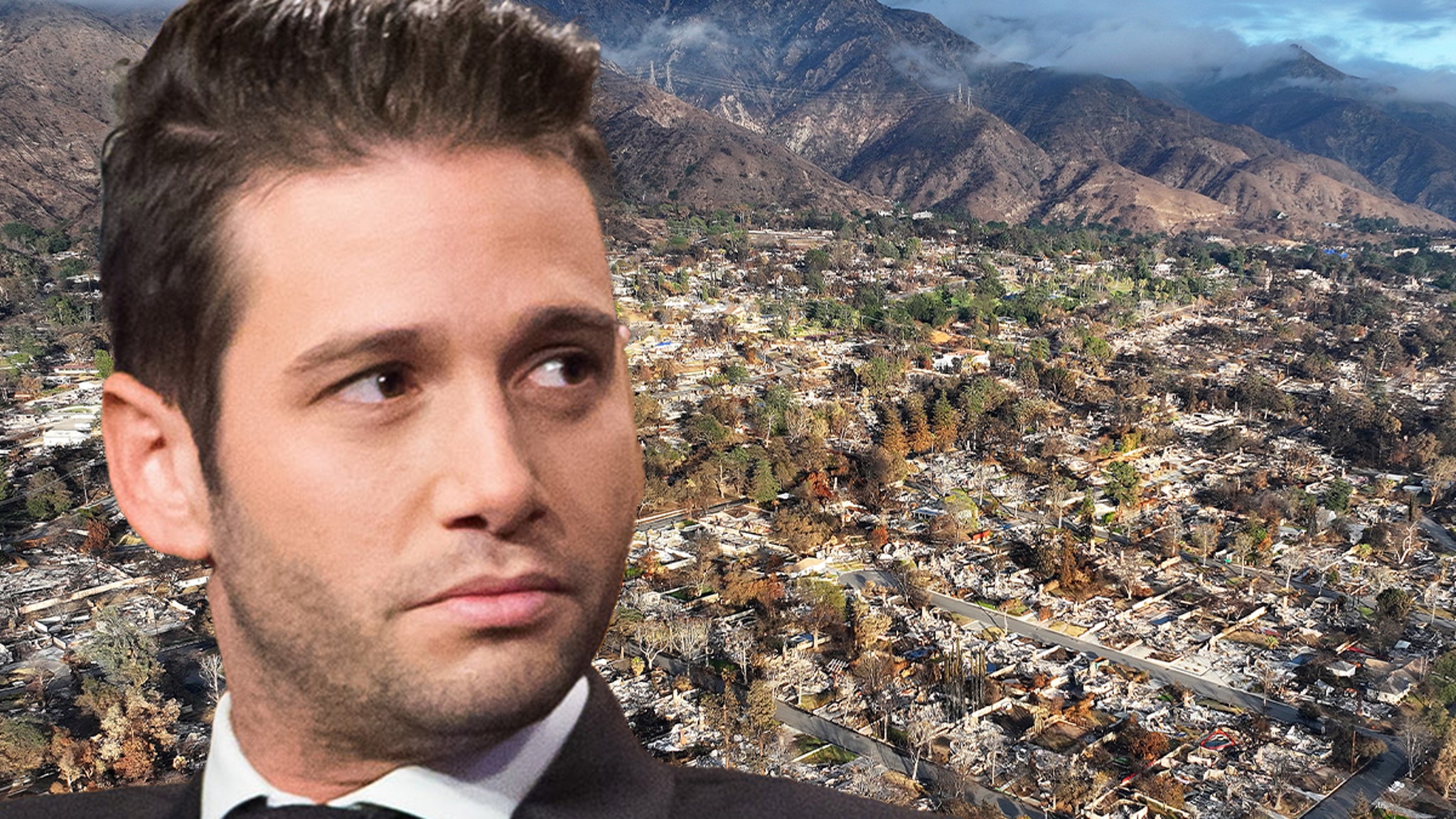 Josh Flagg Pushes Back on Criticism Over Malibu Wildfire Social Media Post