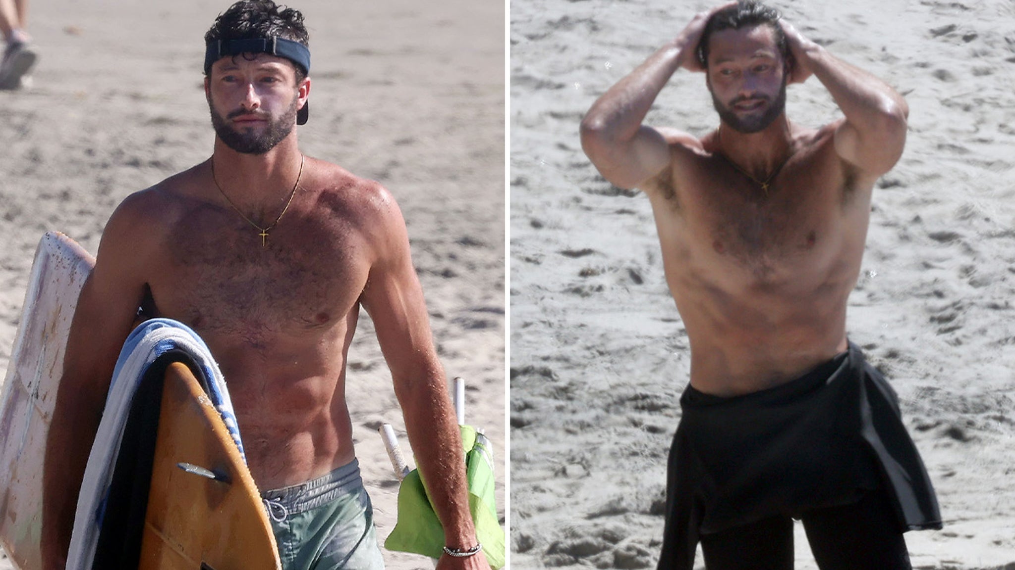 Rumored 'Bachelorette' Winner Doug Mason Strips Down in San Diego