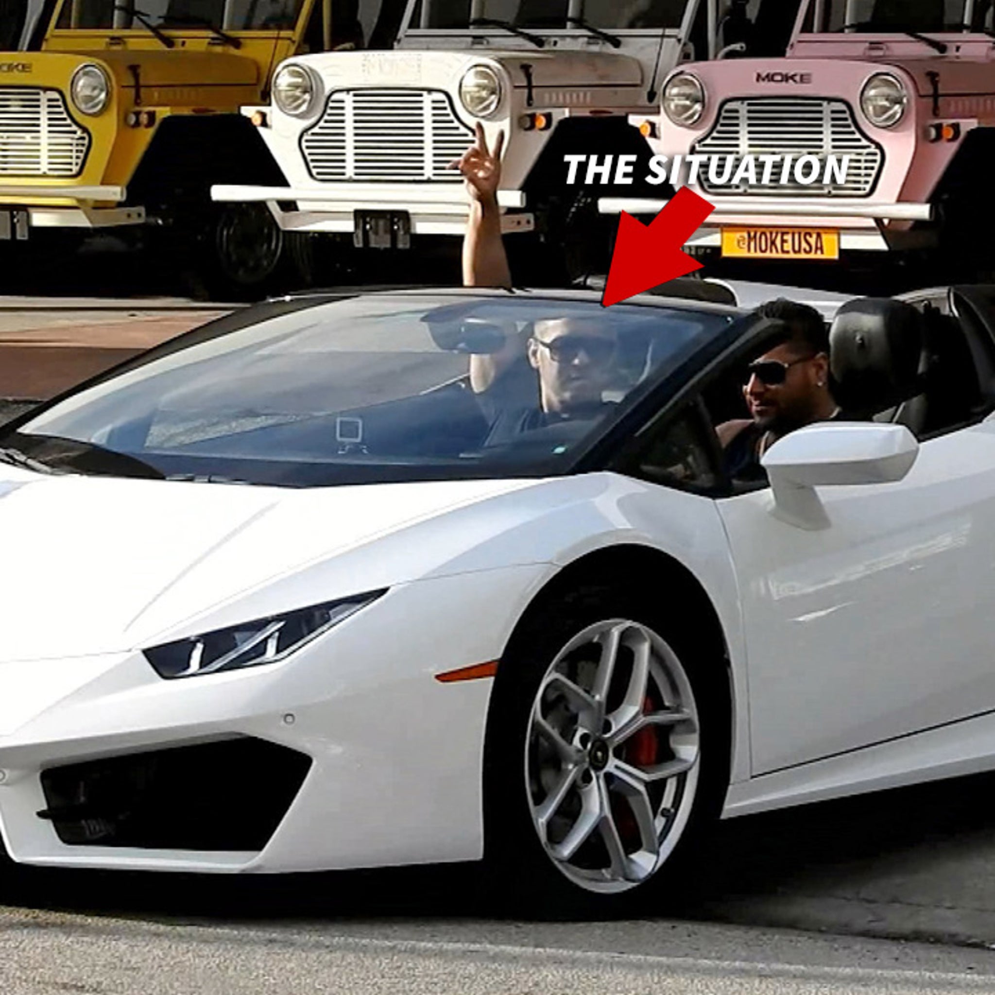 Mike 'The Situation' Sorrentino Exotic Car Shopping with Ronnie, Vinny and  Pauly D