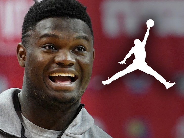 zion sign with nike