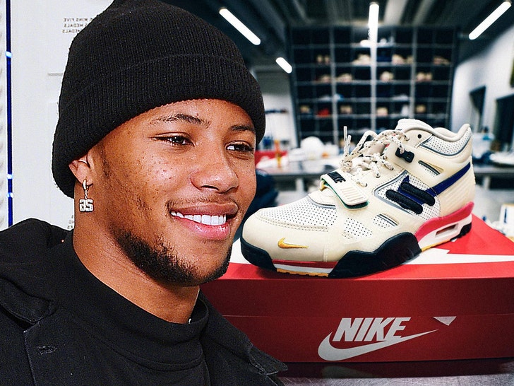 Saquon Barkley Hooks Up Penn State Football With His New Nike Air Trainers