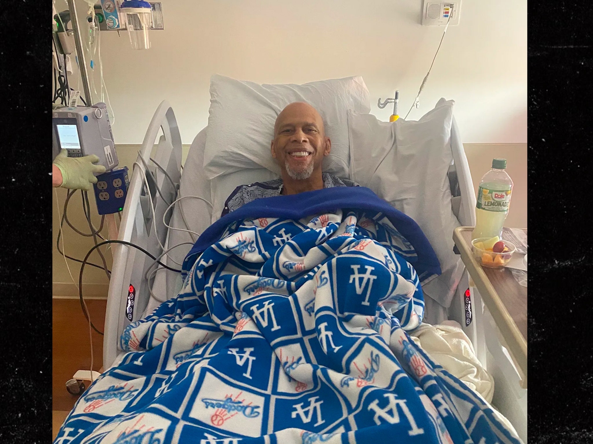 Kareem Abdul-Jabbar In Great Spirits After Breaking Hip In Bad Fall