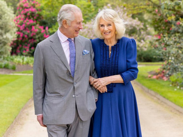El rey Carlos y la reina Camilla