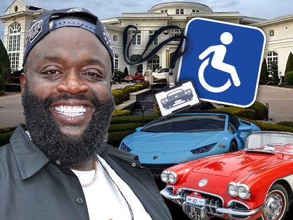 rick ross estate car show wheelchair accessible main getty Instagram-@theslipperysoap composite