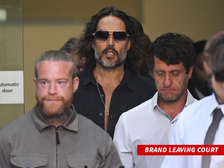 russel brand leaving court shutterstock 1