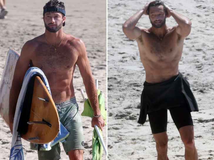 'The Bachelorette's Doug Mason Catches Waves At San Diego Beach