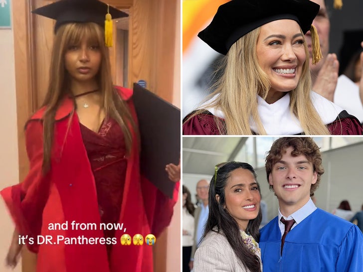 Celebs During Graduation Season -- Congrats Grads!