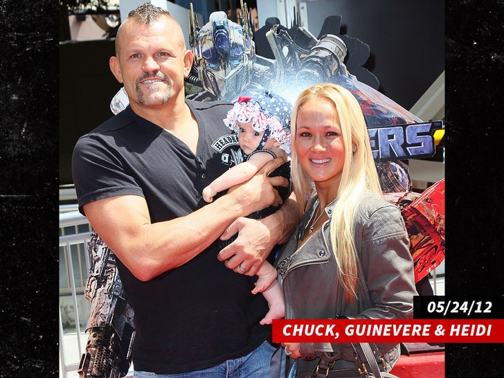 Guinevere Chuck Liddell heidi liddell sub getty