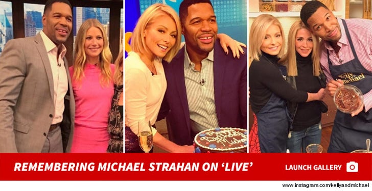 Remembering Michael Strahan on 'Live'