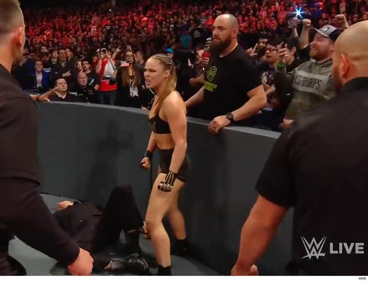 Ronda Rousey's Husband Travis Browne Fights Off Security at 'WWE :: 031919-ronda-primary-3