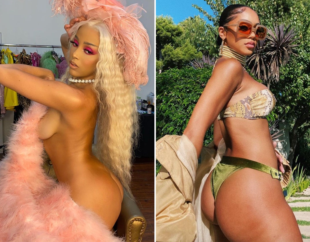 Doja Cat (25) vs. Saweetie (27)