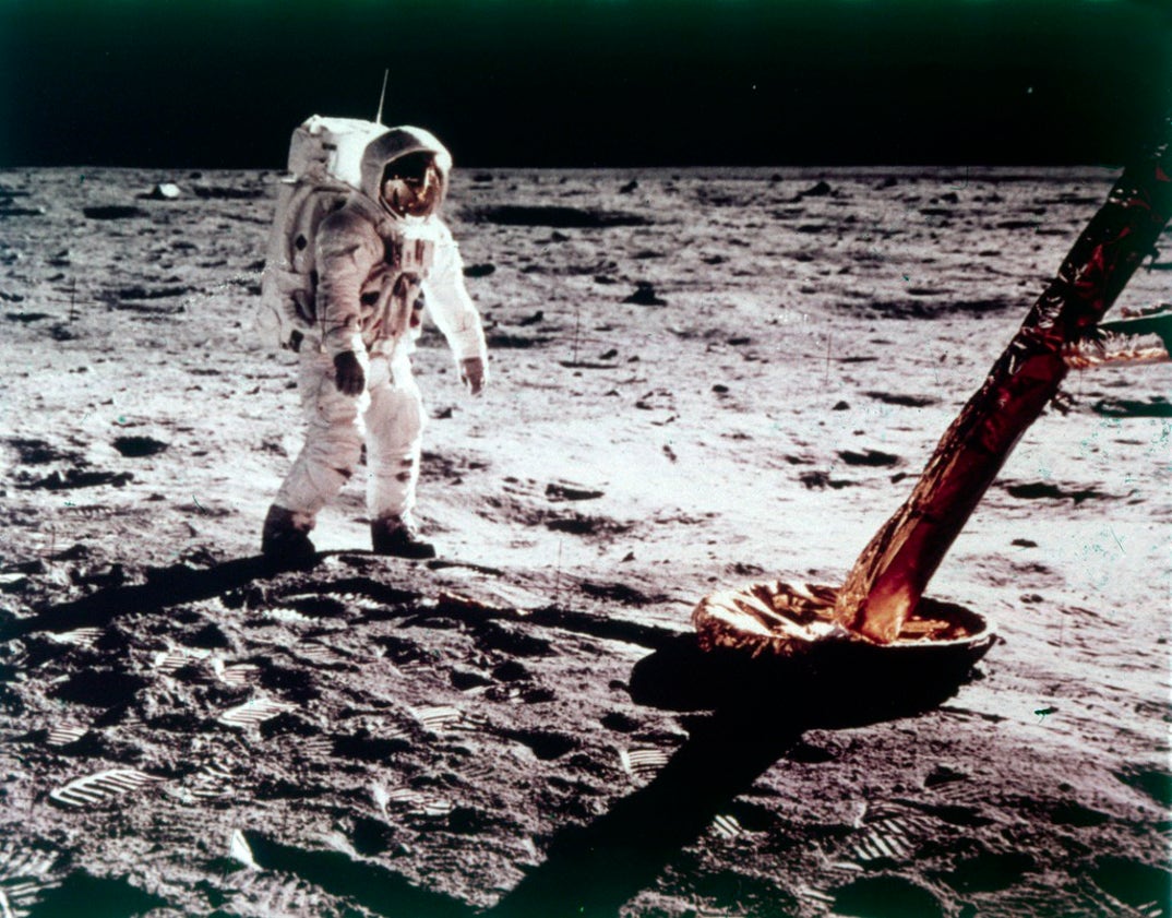 Moon Landing Buzz Adrin NASA Photos 3
