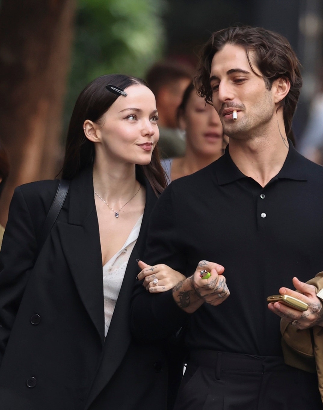 Dove Cameron and Maneskin Frontman Ring 1