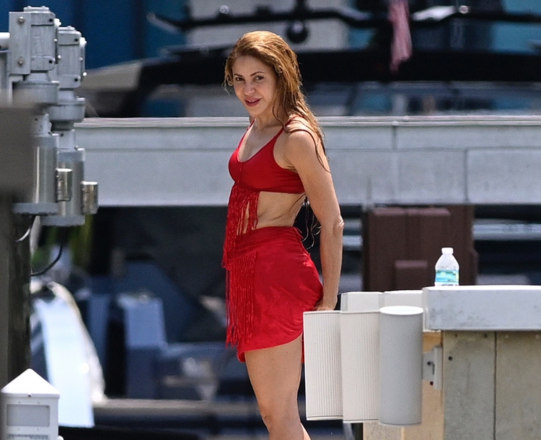 Sharkira Red-Hot Swimwear Vacay 4