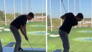 NBA's Moritz Wagner Shows Off Turrible Golf Swing, The Next Charles Barkley?!