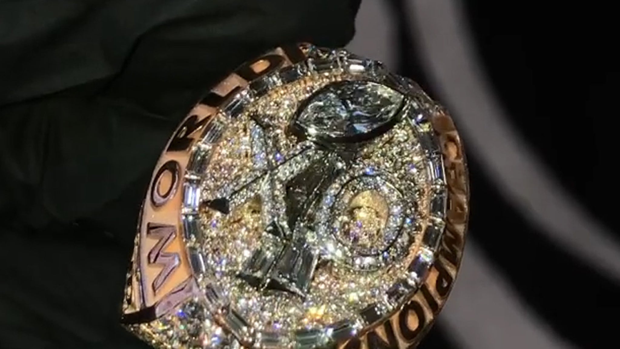The Weeknd gets a custom diamond Super Bowl ring after the fantastic rest time show