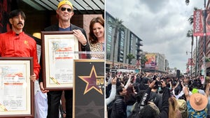 Red Hot Chili Peppers Walk of Fame Star Ceremony Shuts Down Hollywood Blvd