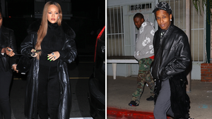 Rihanna & A$AP Rocky Step Out Separately Again Amid Criminal Case