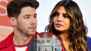 Nick Jonas and Priyanka Chopra with house