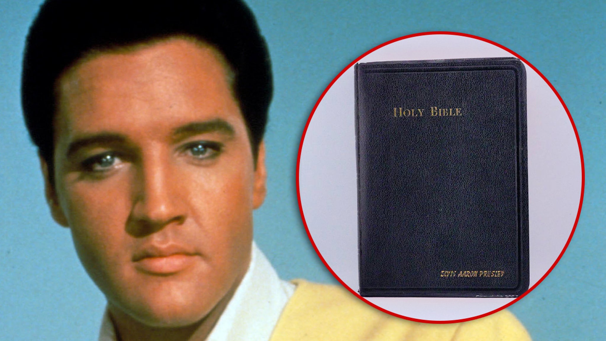 Elvis Presley's Night Bible from Graceland up for auction
