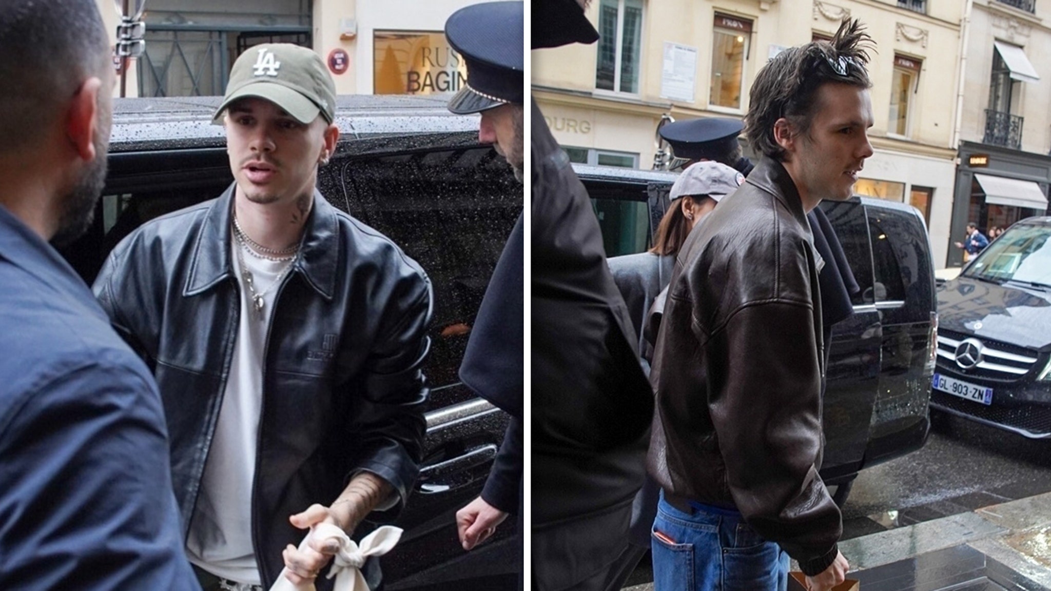 Romeo en Cruz Beckham nemen vriendinnen mee uit in Parijs te midden van familiedrama