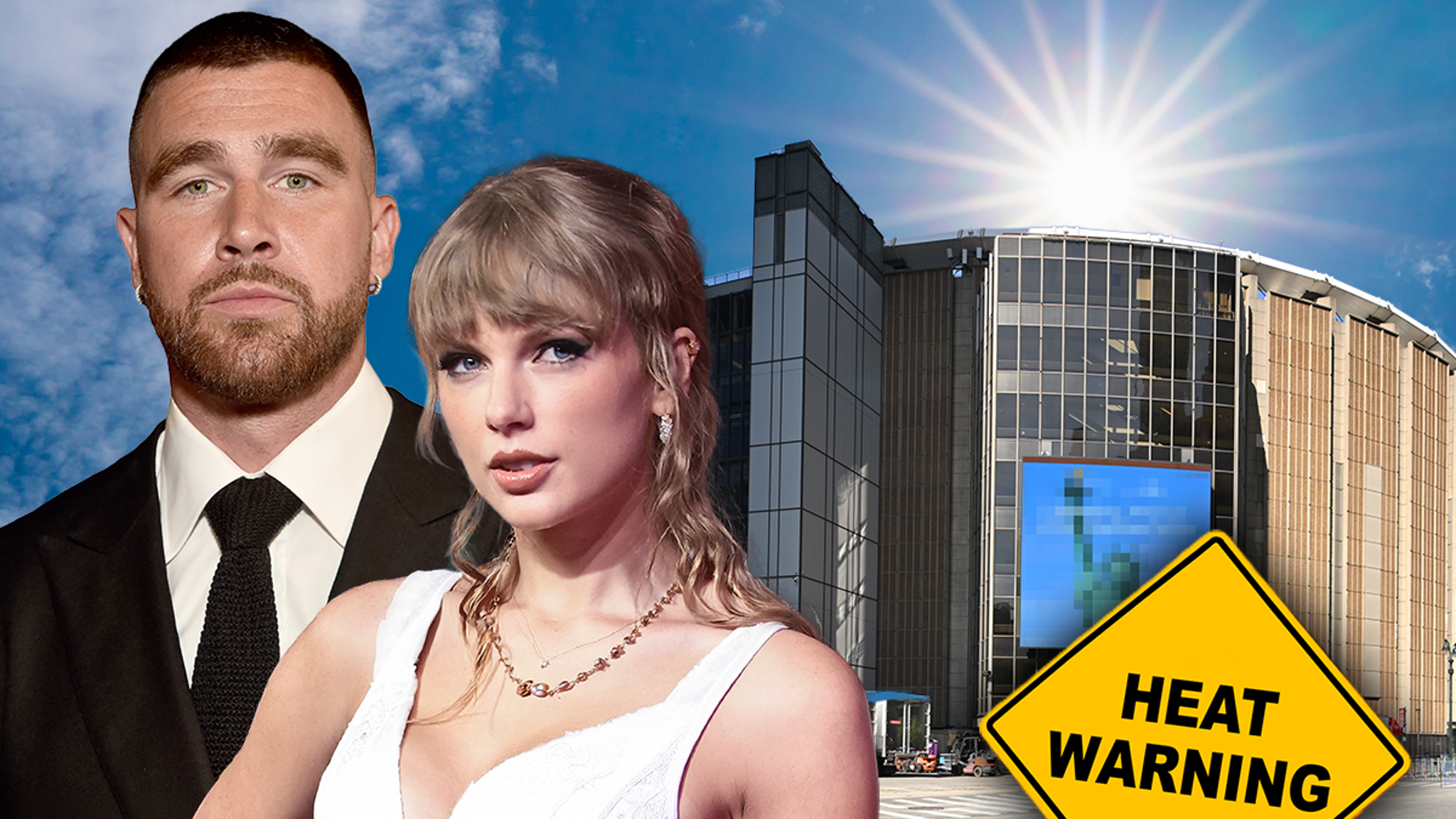 Swifties Swelter! Taylor's Team Forgets Permit, Fans Fry Outside MSG