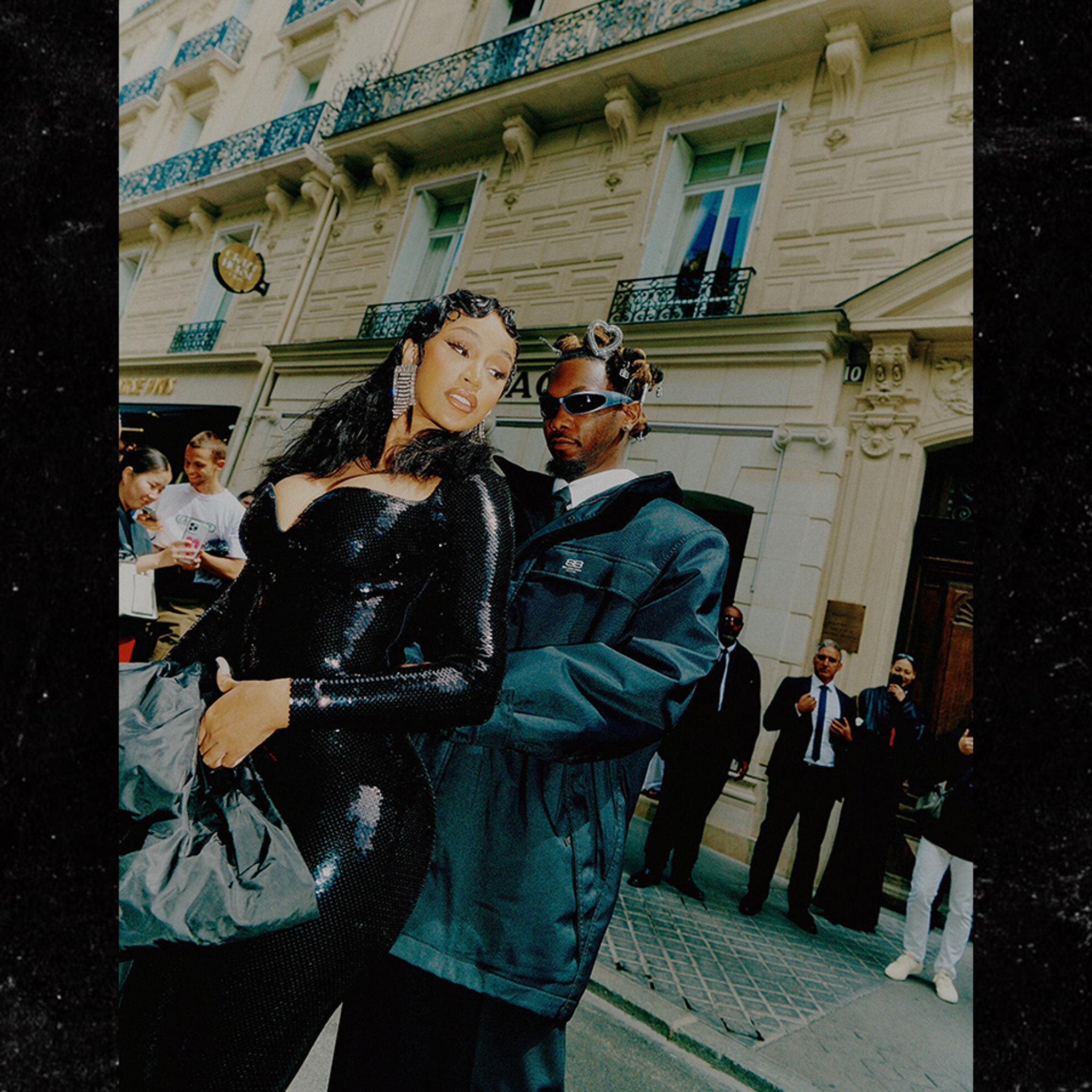 Cardi B and Offset Hit Up Balenciaga Show During Paris Fashion Week