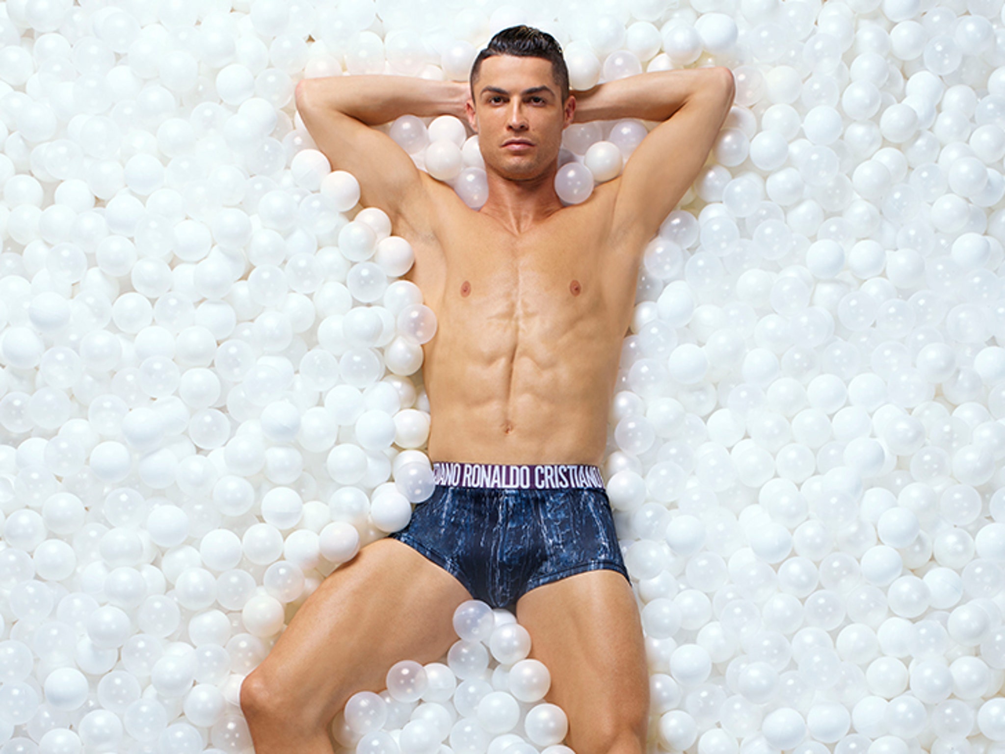 Cristiano Ronaldo's New Underwear Ad's Got Balls