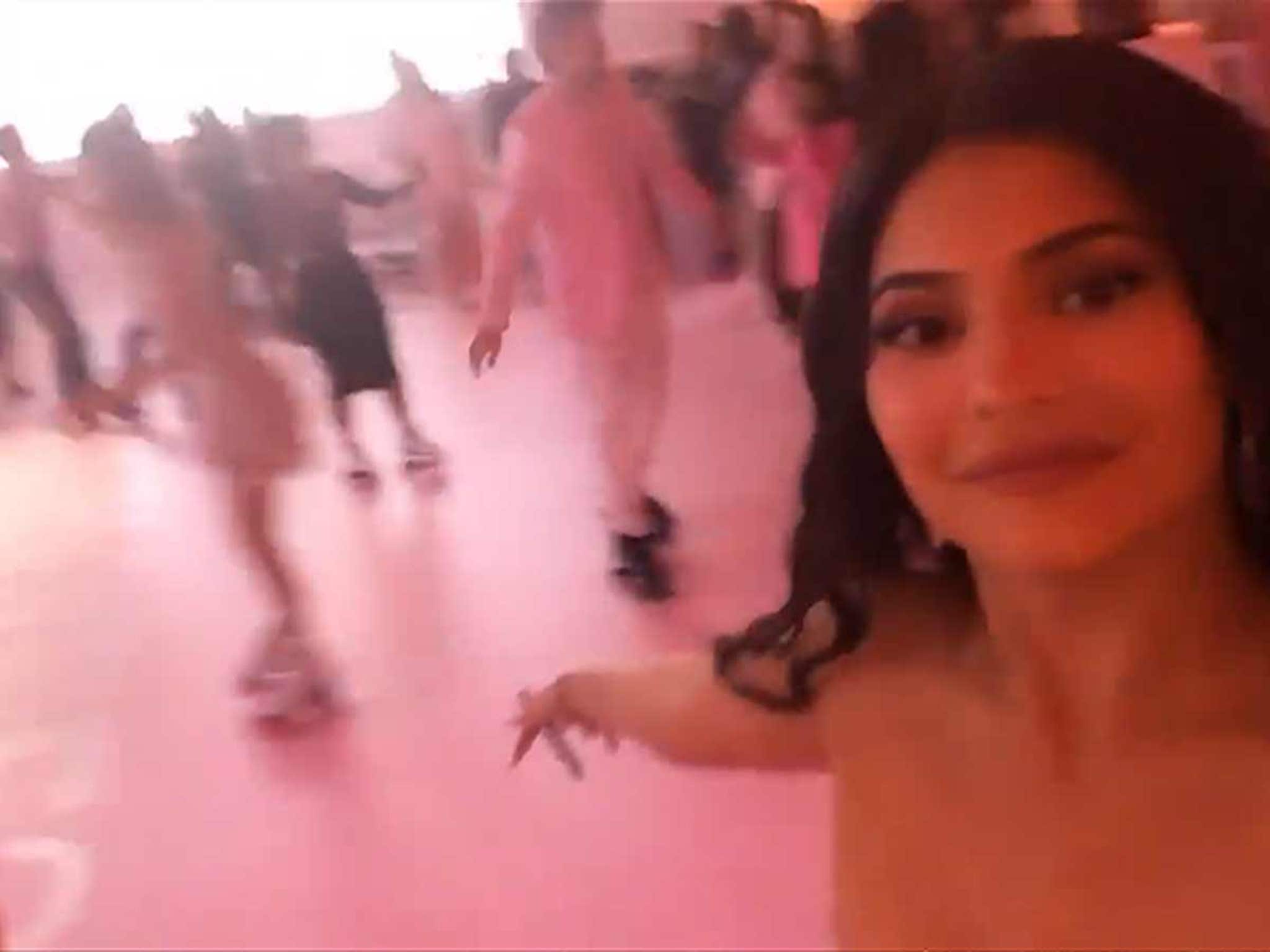 Kylie Jenner hosts a pink party to celebrate Kylie Cosmetics