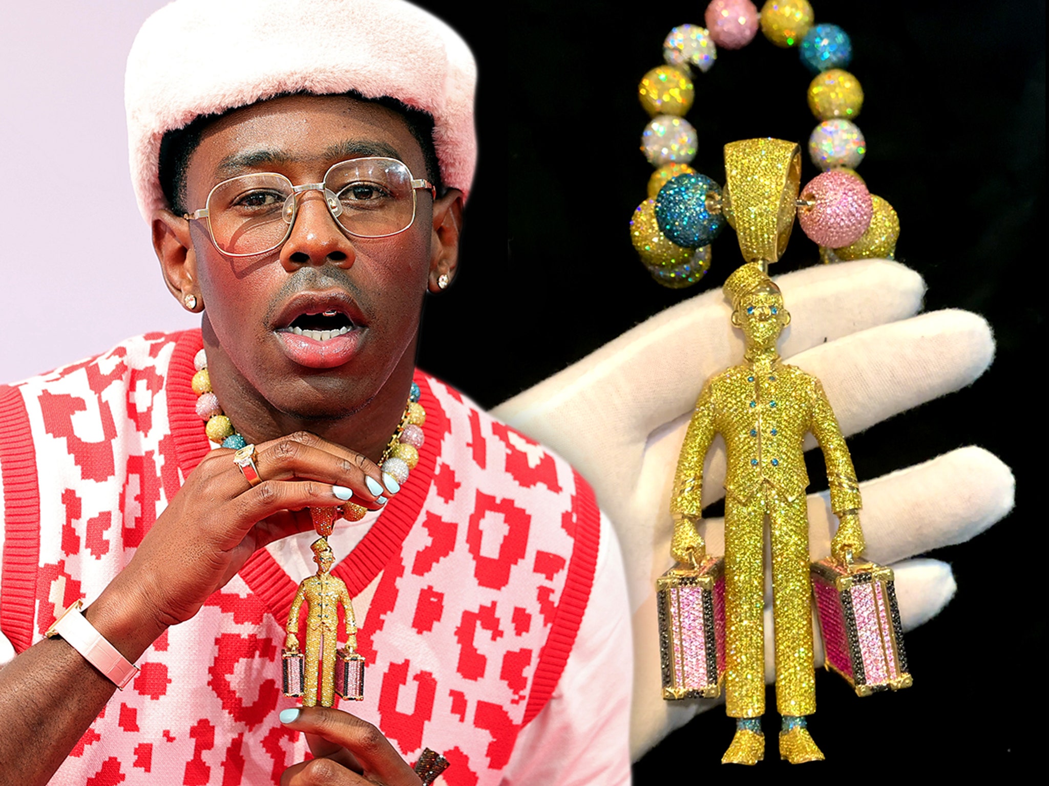 Tyler, the Creator's New Bellhop Chain and Pendant Reportedly Cost $500,000