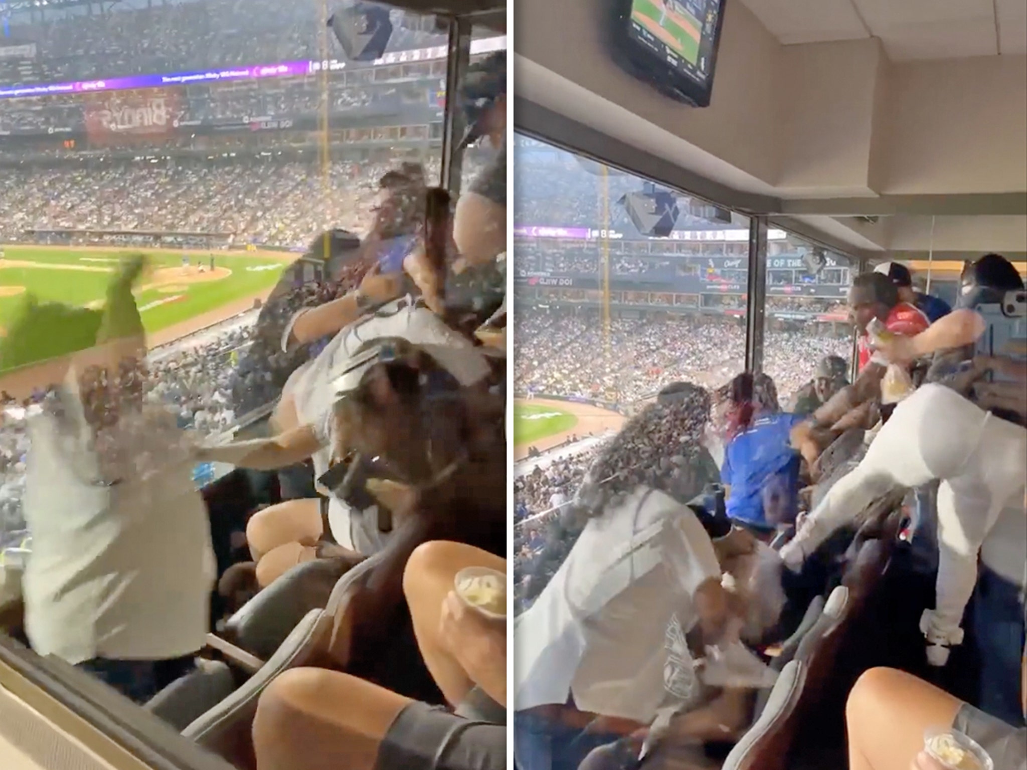 White Sox fans, Cubs fans get into wild brouhaha in suite