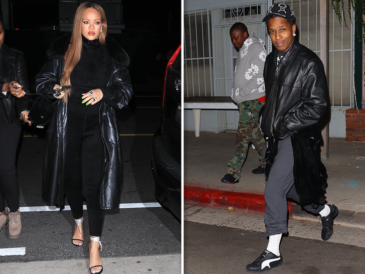 Rihanna and ASAP Rocky Out Separately