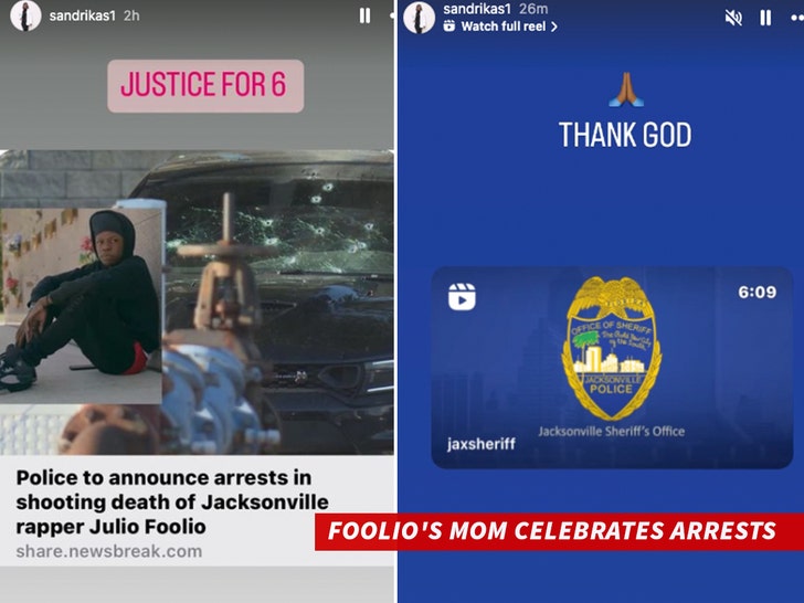 Foolio's Mom Celebrates Arrests