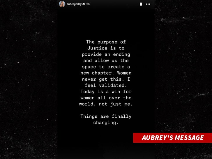 El mensaje de Aubrey