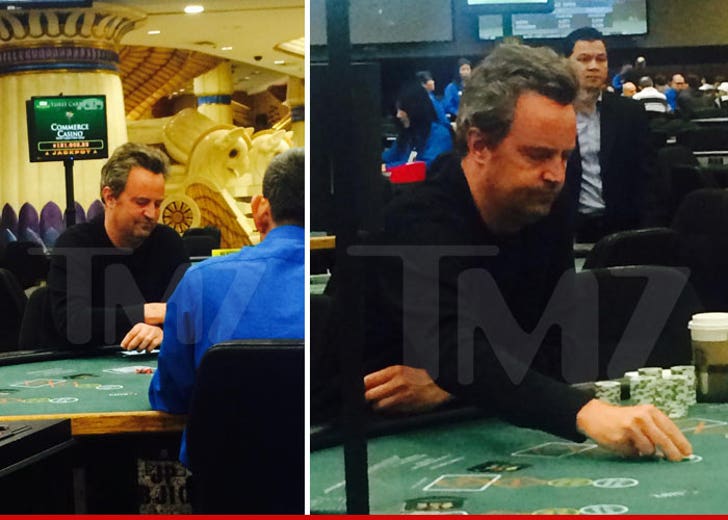 Matthew Perry -- The Odd Gamble ... Dropping Thousands At L.A. Casino