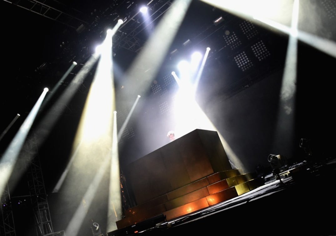 2015: DJ Gesaffelstein performs onstage during day 3