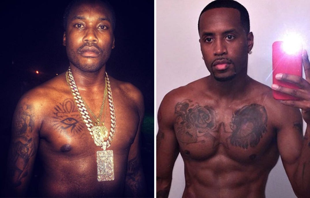 Meek Mill (29) vs. Safaree Samuels (35) for Nicki Minaj's hottest ex?