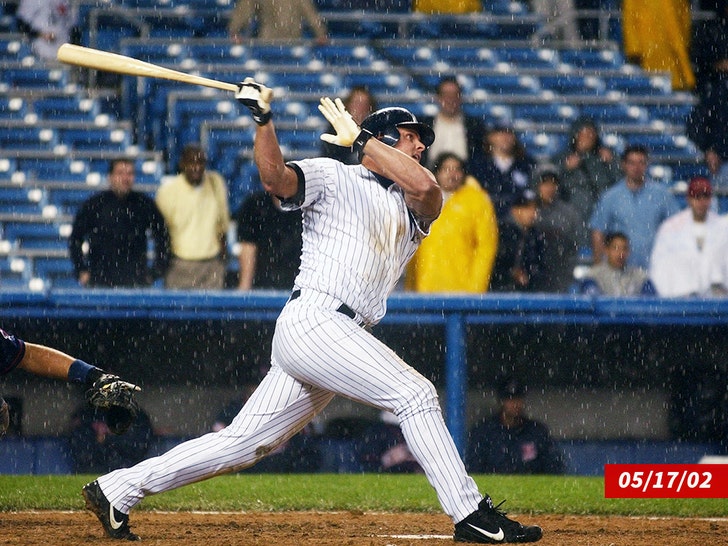 Jason Giambi's Iconic 2002 Walk Off Grand Slam Ball Hits