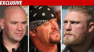 UFC Prez: Brock Lesnar Ain't Fighting Undertaker
