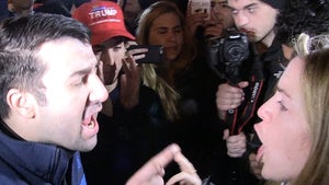 Trump Fan vs. Hillary Fan -- Blast Each Other Before Cops Step In (VIDEO)