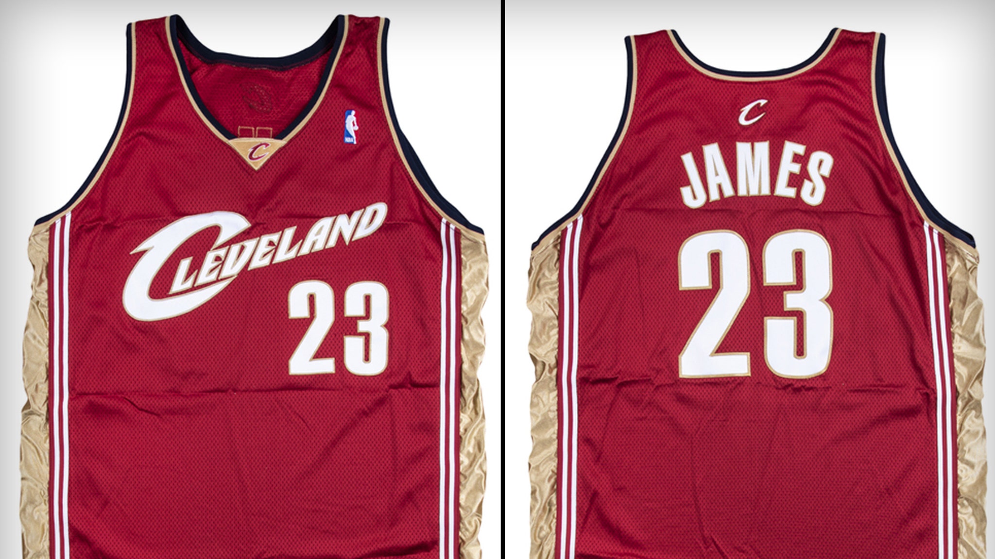 LeBron James Rookie Jersey Hits Auction Block, Could Break $630k Record