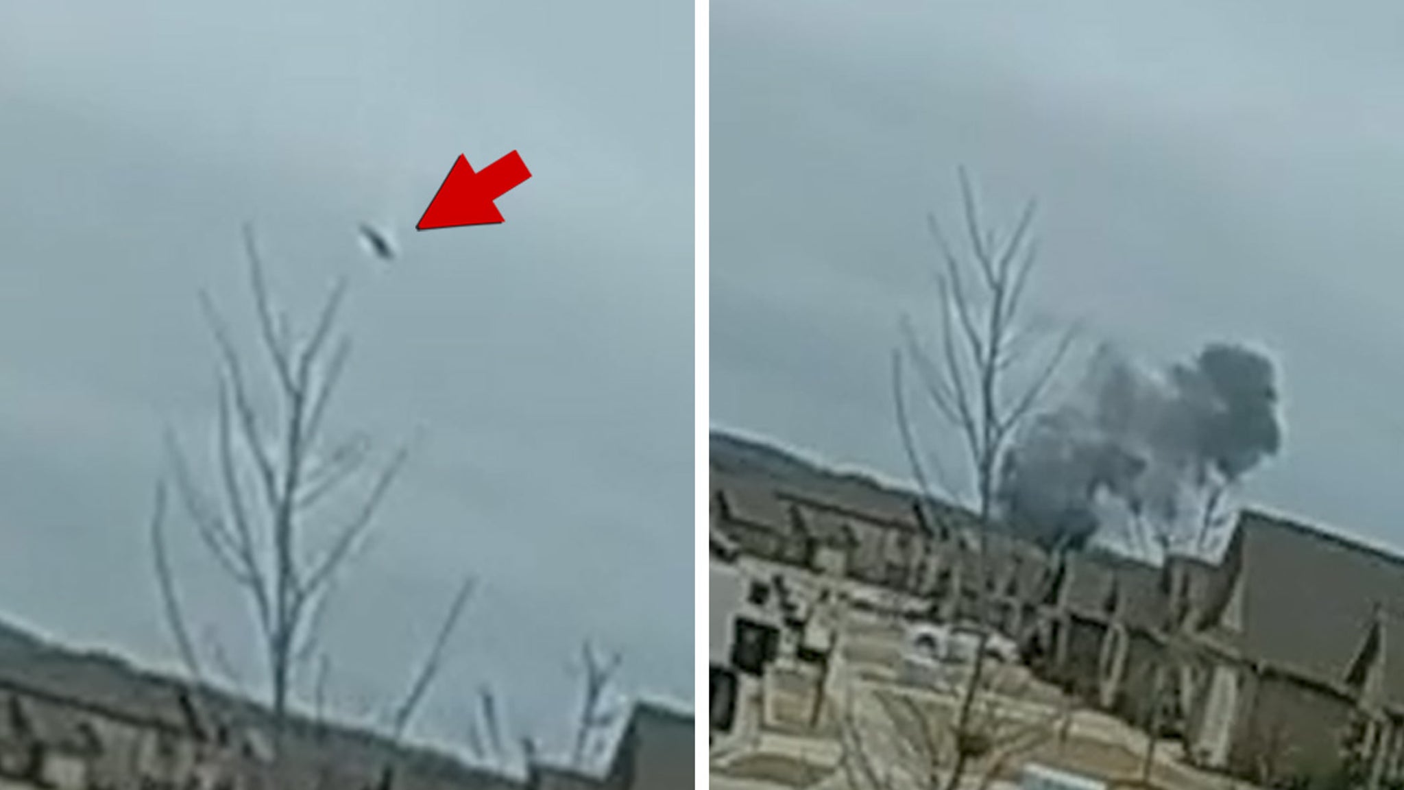 Black Hawk Helicopter Crash Caught on Video, Scary Aftermath